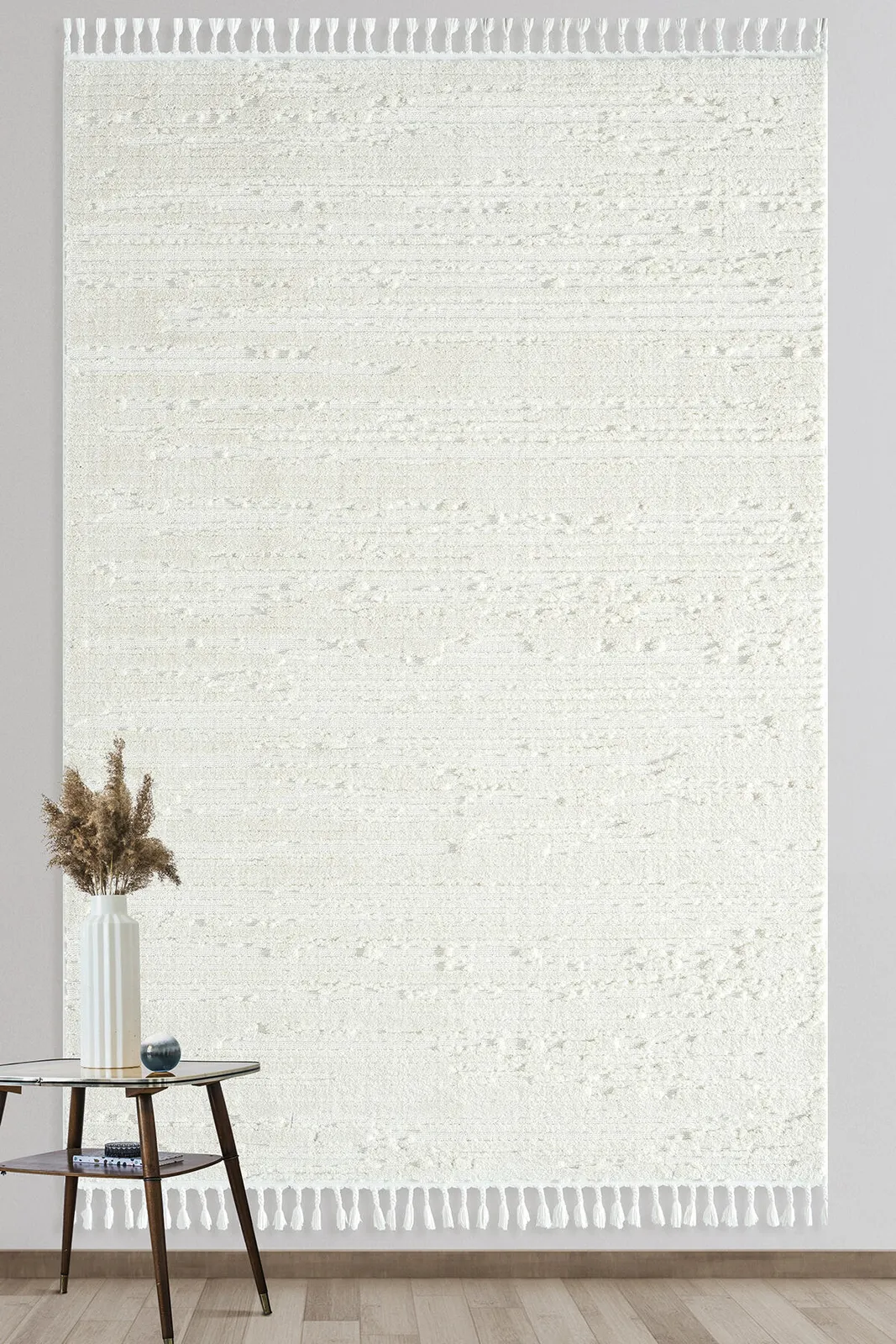 White Swan İskandinav Tarzda Oturma Odası ve Mutfak Halısı - görsel 2