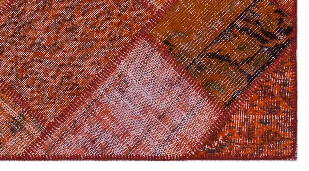 Apex Patchwork Halı Kırmızı 26734 - görsel 4