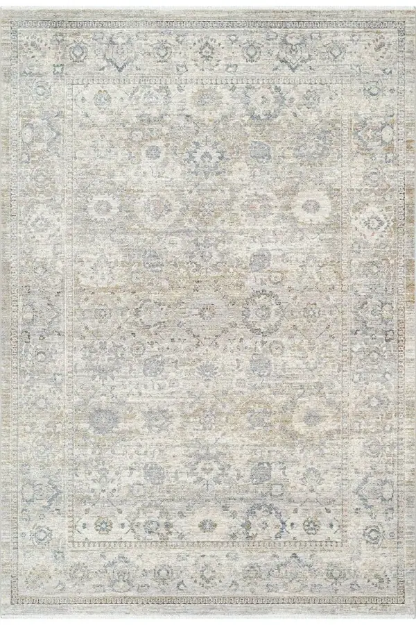 Antique Smoke Vintage Desenli Modern Klasik Salon Halısı