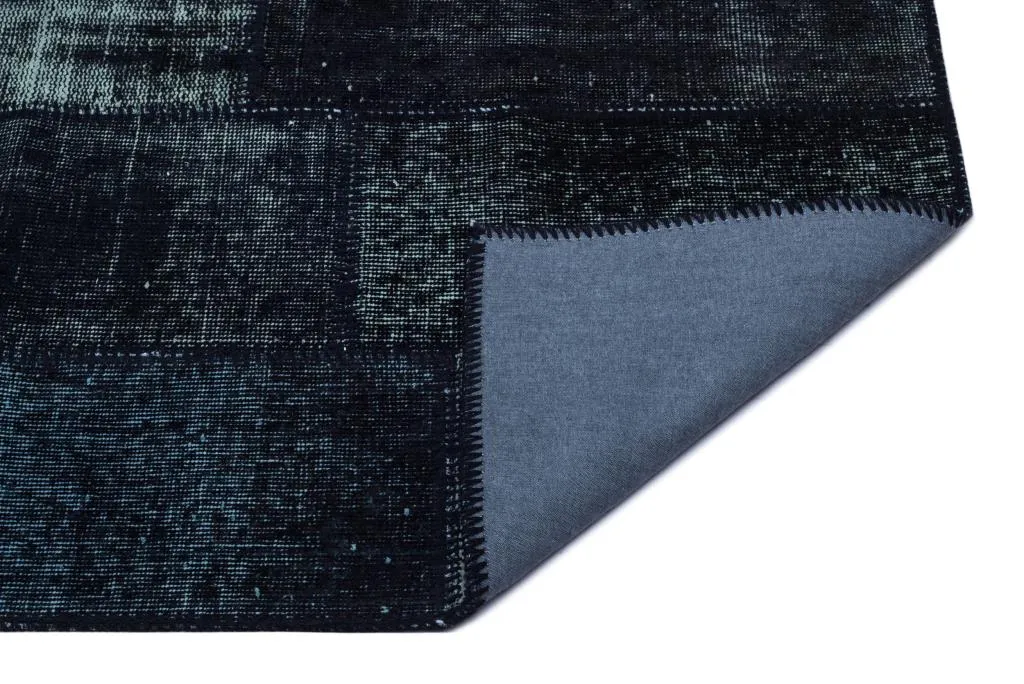 Apex Patchwork Halı Siyah 25885 - görsel 2
