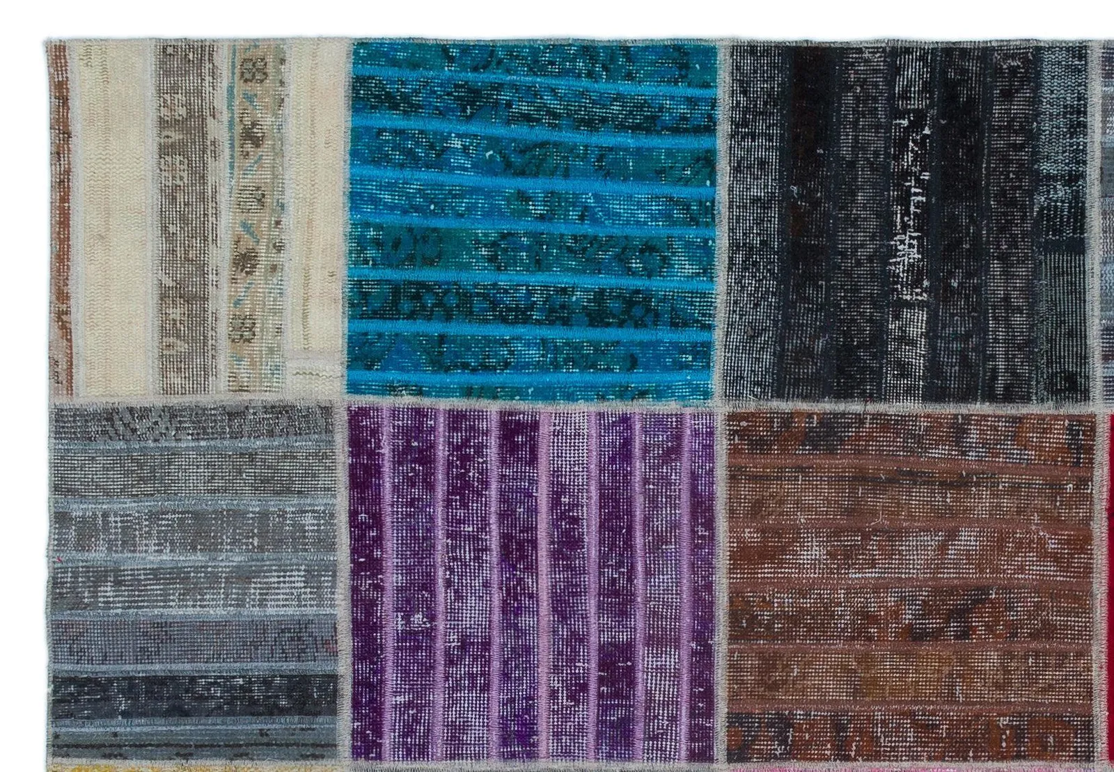 Apex Patchwork Unique Multi Naturel 24910 - görsel 5