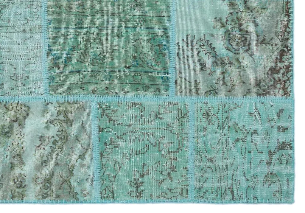Apex Patchwork Unique Turkuaz 25015 - görsel 4