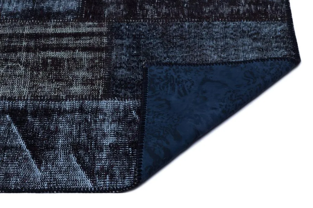 Apex Patchwork Halı Siyah 26271 - görsel 2