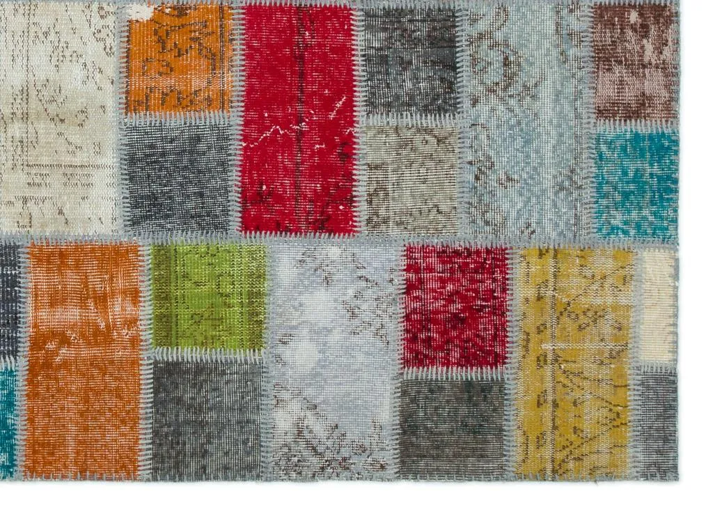 Apex Patchwork Unique Multi Naturel 20569 - görsel 5