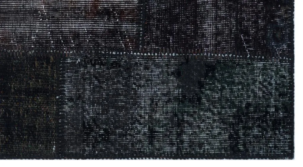 Apex Patchwork Halı Siyah 24753 - görsel 4