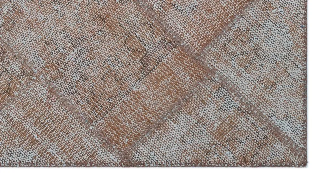 Apex Patchwork Halı Kahve 24681 - görsel 4