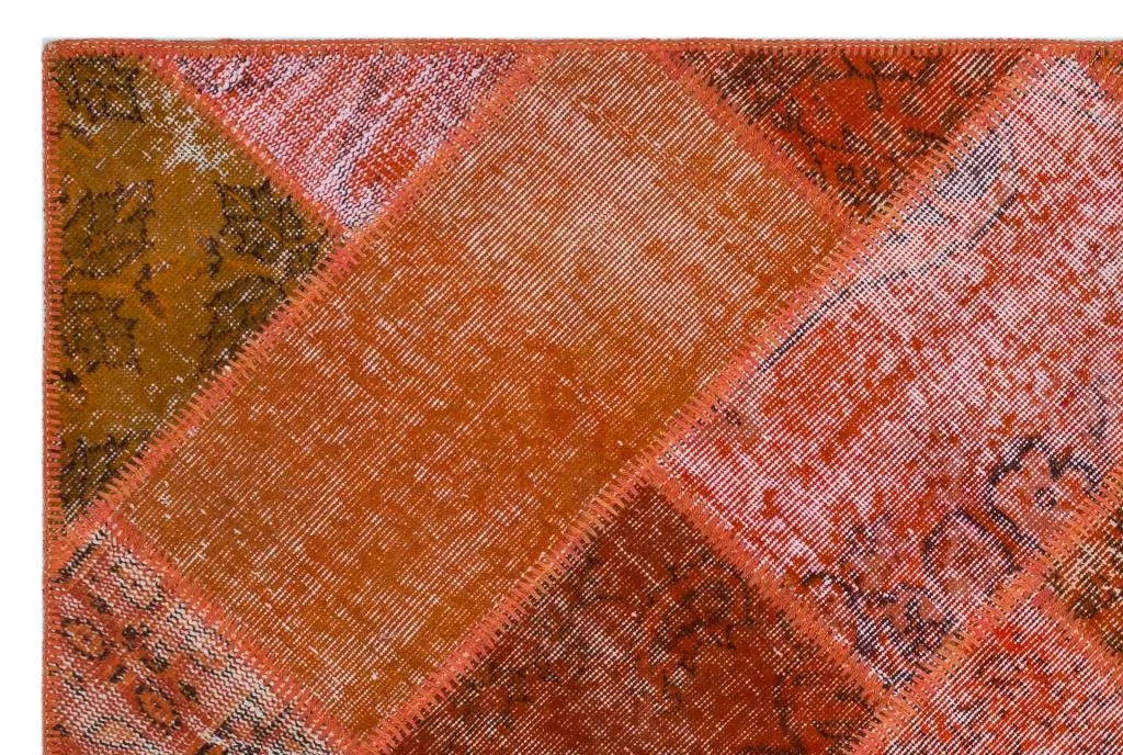 Apex Patchwork Halı Kırmızı 26707 - görsel 5