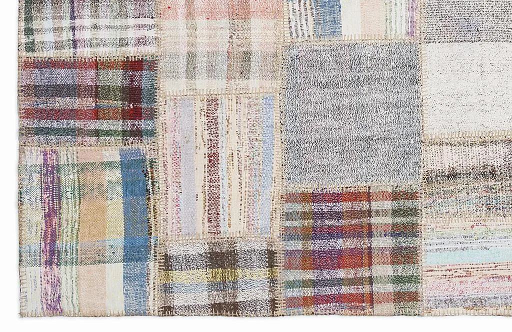 Apex Kilim Patchwork Unique Striped 1010 - görsel 4