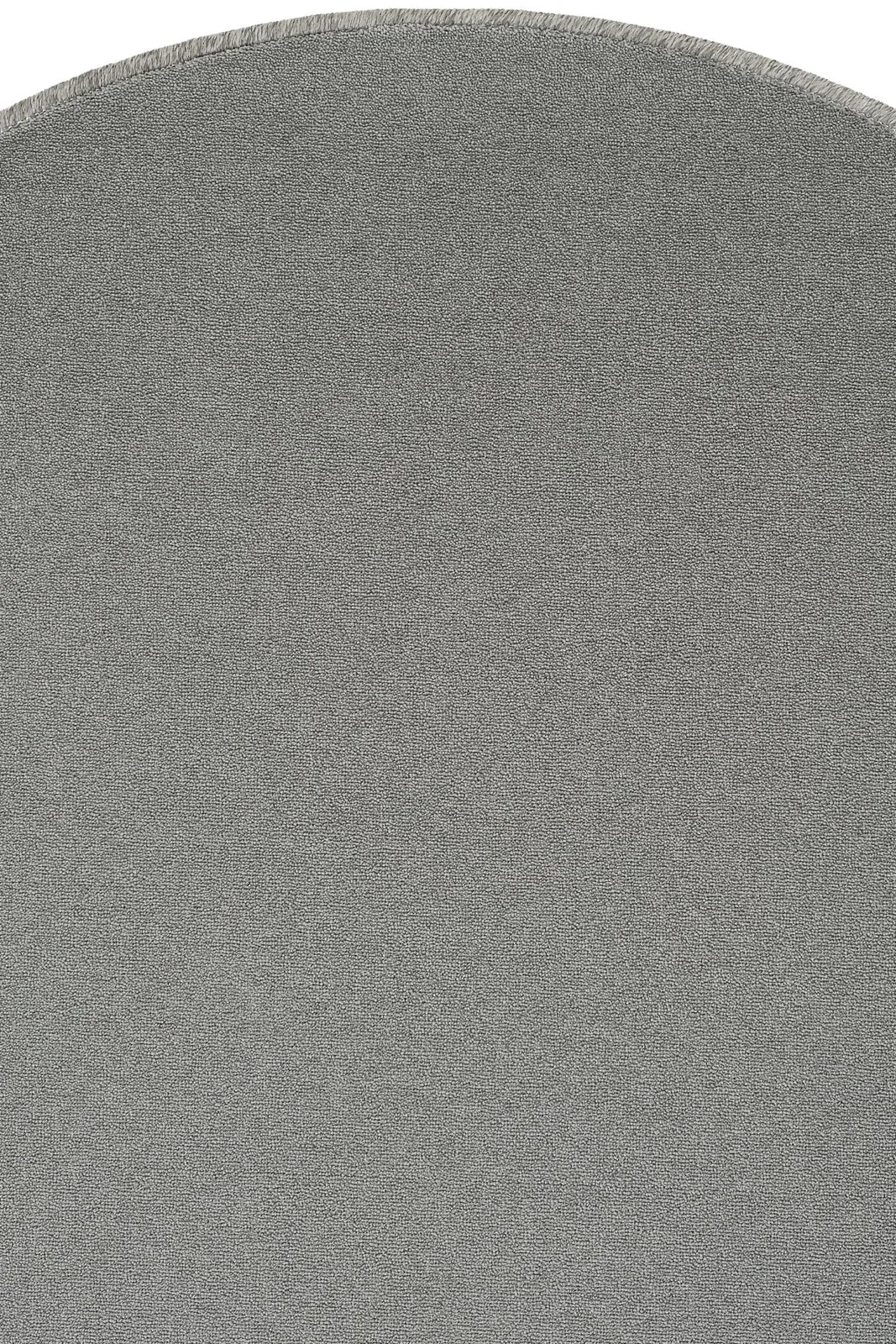 Monet 1761 Koyu Gri Sade Yuvarlak Halı — görsel 3