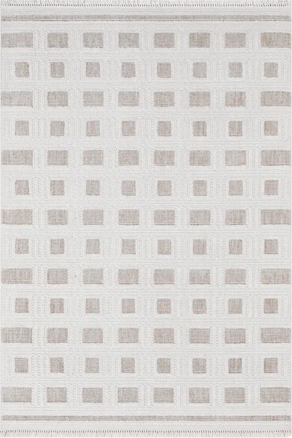 Rhodos Modern Desenli Oturma Odası, Antre ve Mutfak Halısı