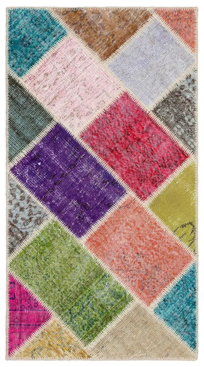 Apex Patchwork Unique Multi Naturel 34096 - görsel 1