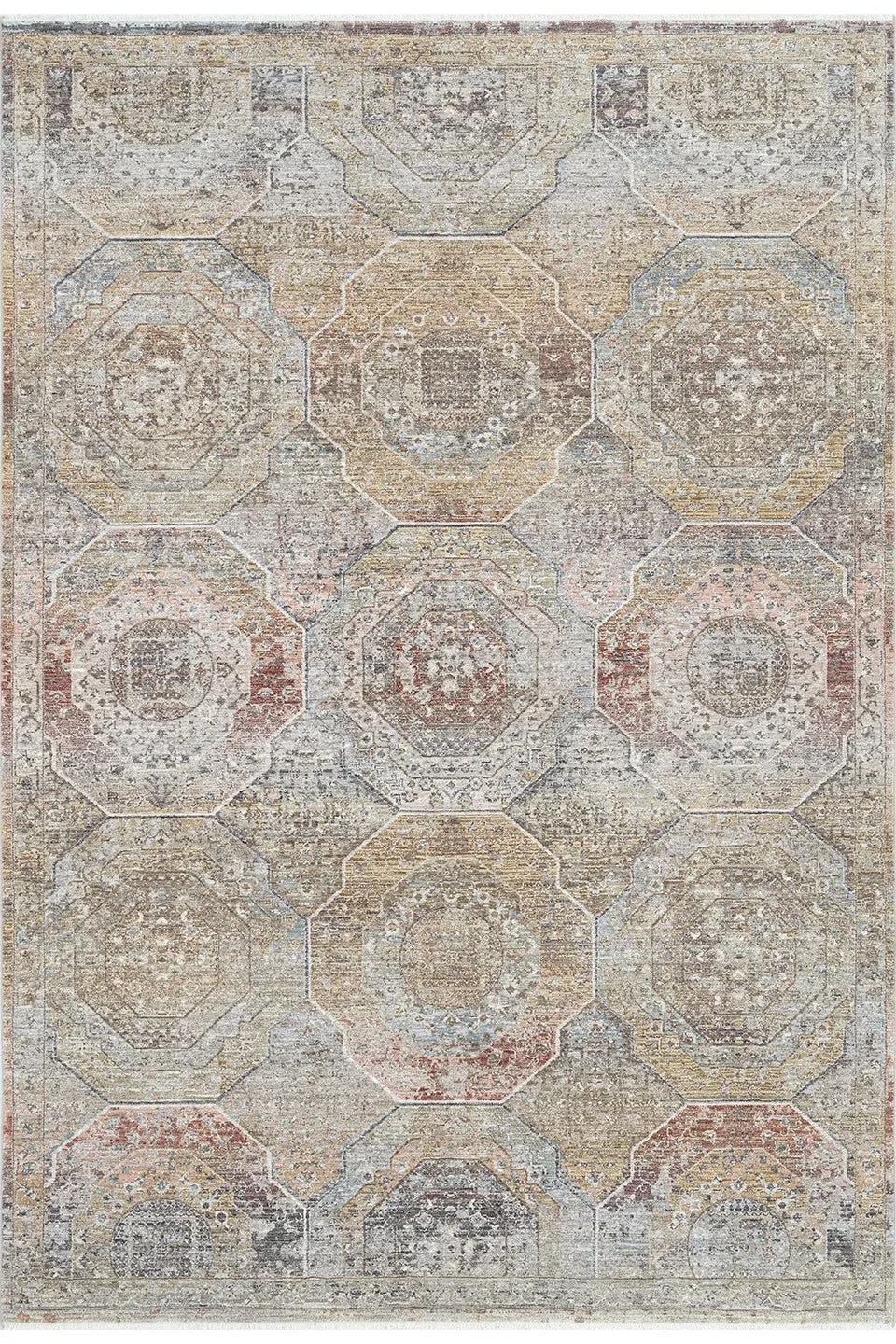 Cordoba Vintage Desenli Modern Klasik Salon Halısı - görsel 1
