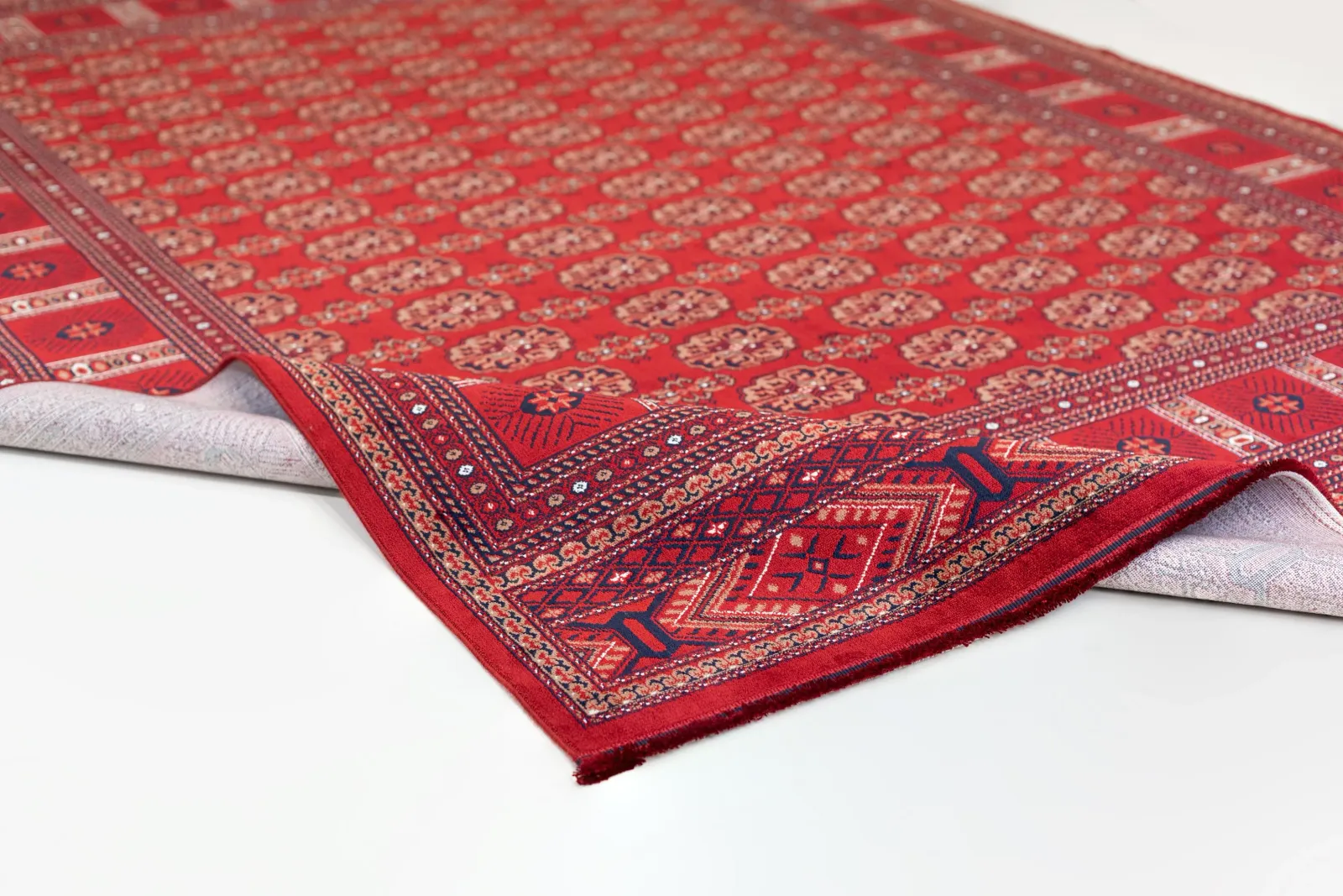 Quka Afgan 113 Bordo Halı - görsel 2