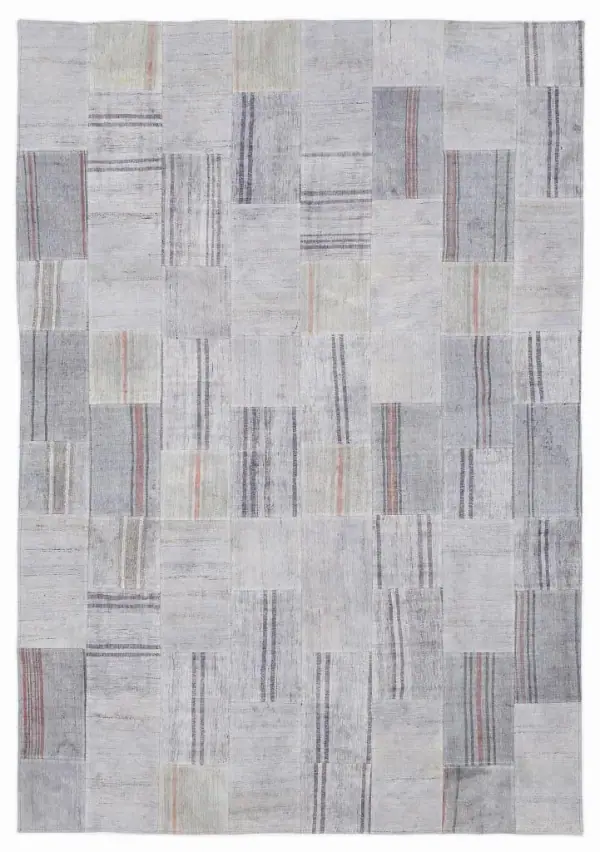 Apex Kilim Patchwork Unique Striped 1108