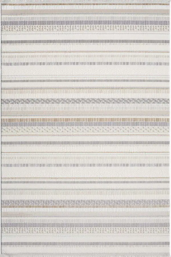 Saten Armony AR009A Beyaz Kesme Halı