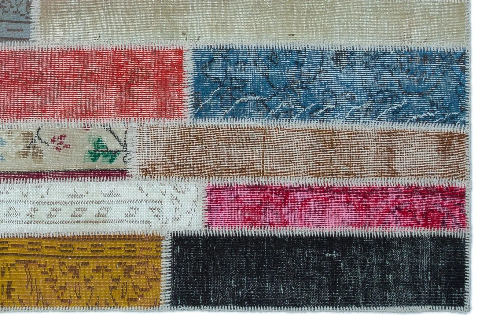 Apex Patchwork Unique Multi Naturel 25226 - görsel 4