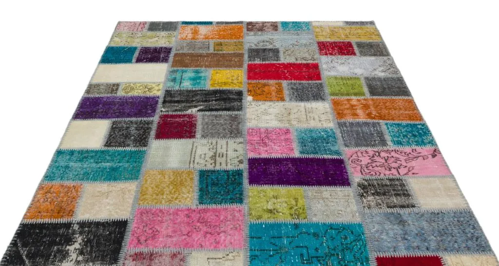 Apex Patchwork Unique Multi Naturel 20569 - görsel 3