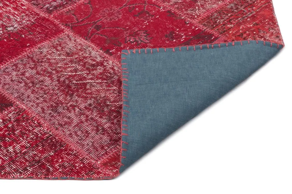 Apex Patchwork Halı Kırmızı 22073 - görsel 2