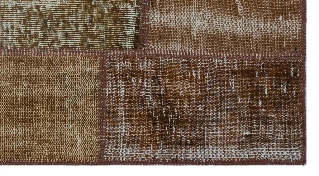 Apex Patchwork Halı Kahve 26223 - görsel 4