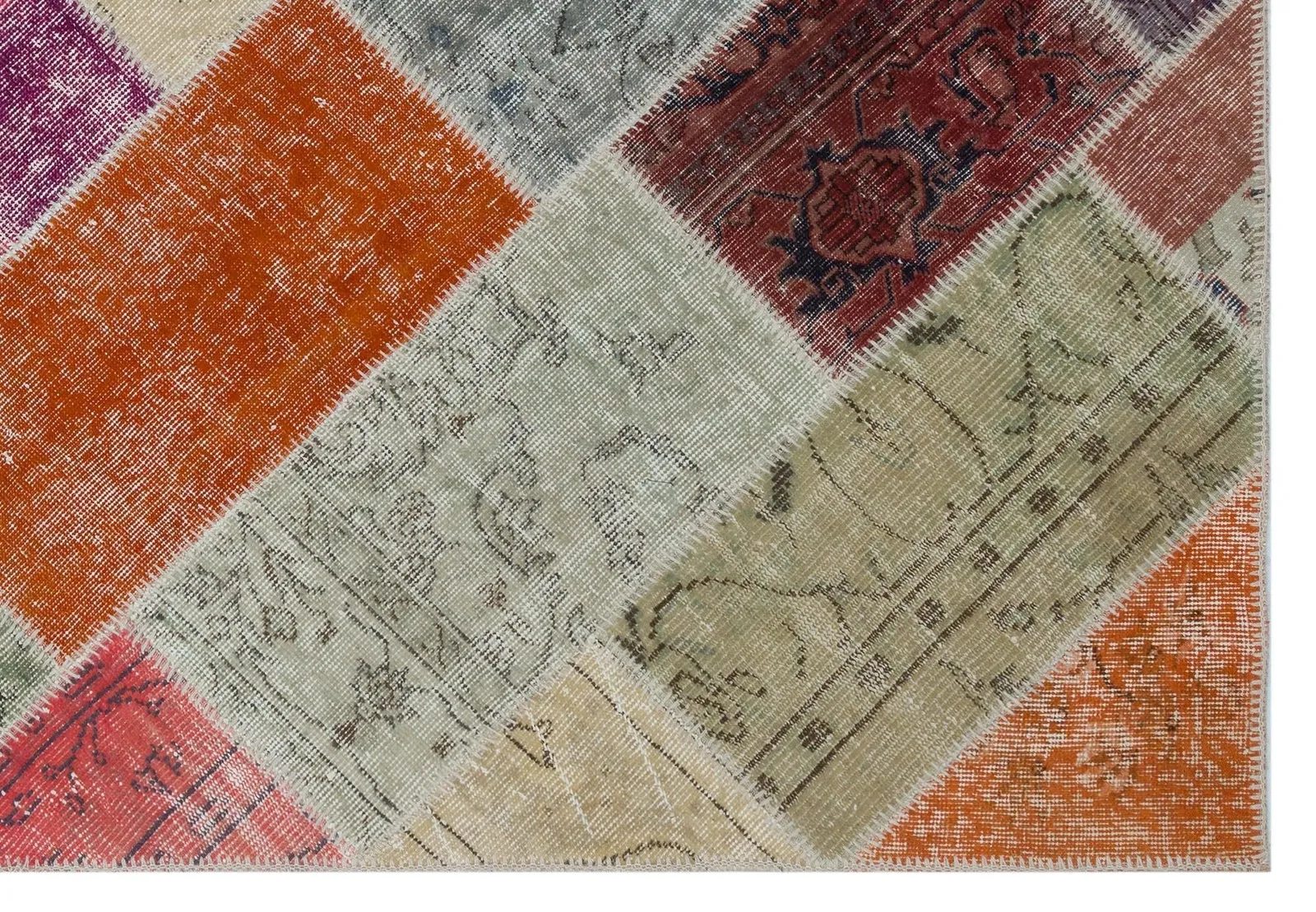 Apex Patchwork Unique Multi Naturel 31259 - görsel 4