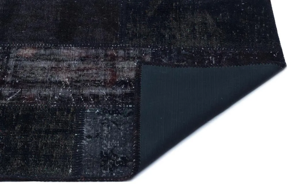 Apex Patchwork Halı Siyah 24753 - görsel 2