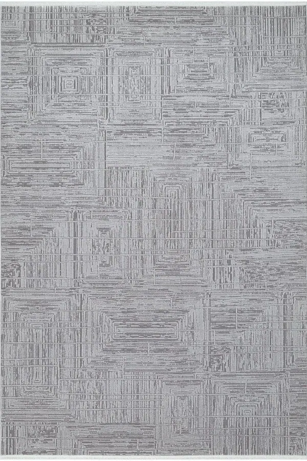 Liric Geometrik Desenli Oturma Odası, Antre ve Mutfak Halısı