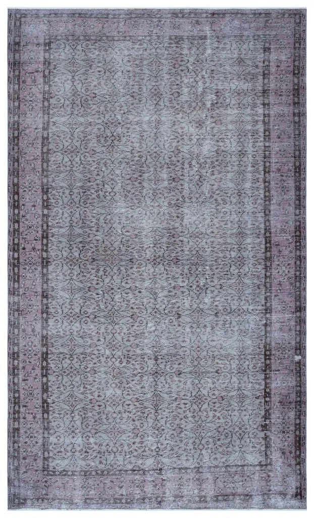 Apex Vintage Halı Gri 27432 - görsel 1
