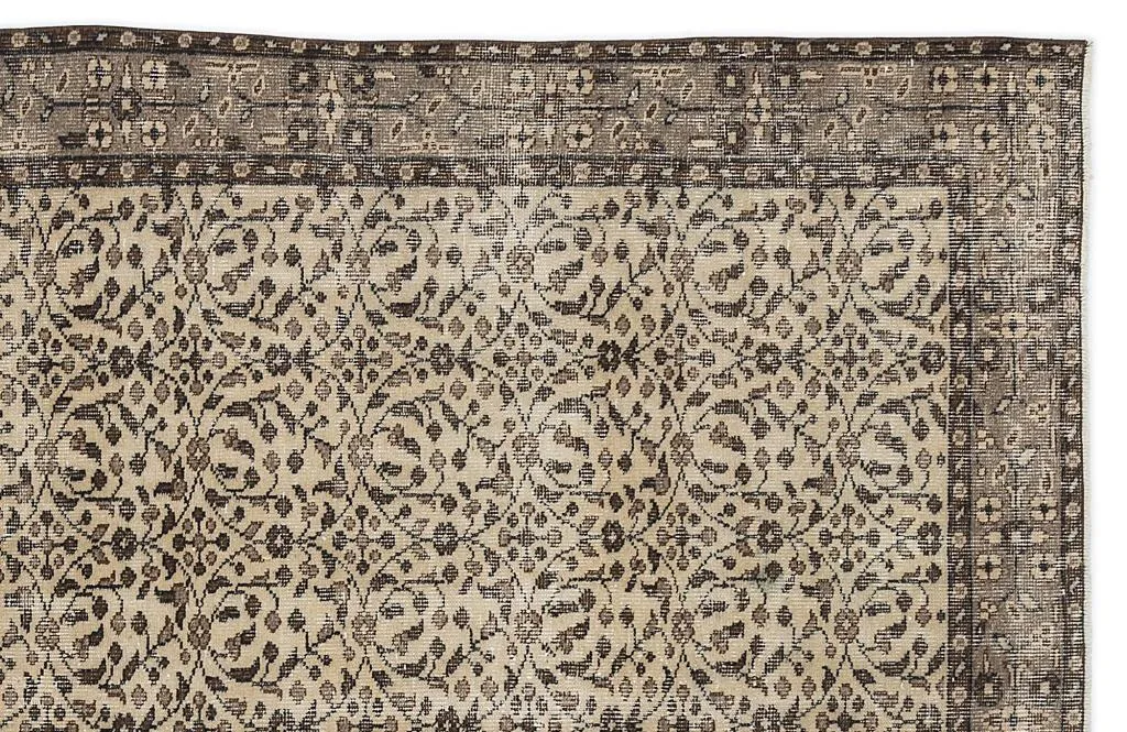 Apex Vintage Halı Naturel 9517 - görsel 3
