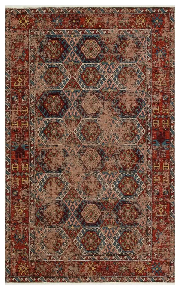 Eko Anadolu Kilim AND 03 Çok Renkli