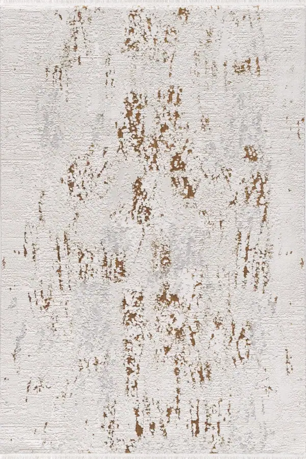 Taupe Modern Desenli Oturma Odası, Antre ve Mutfak Halısı