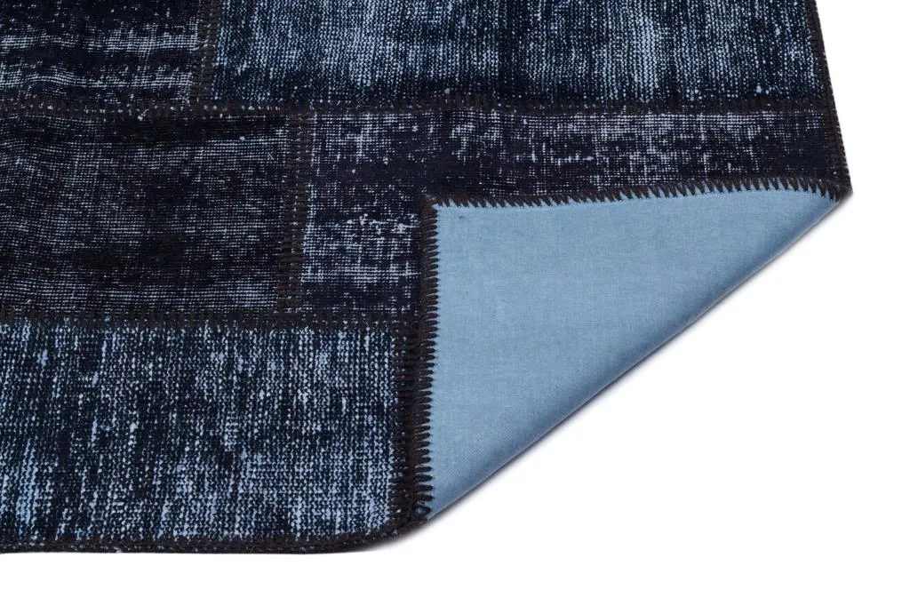 Apex Patchwork Halı Siyah 26131 - görsel 2