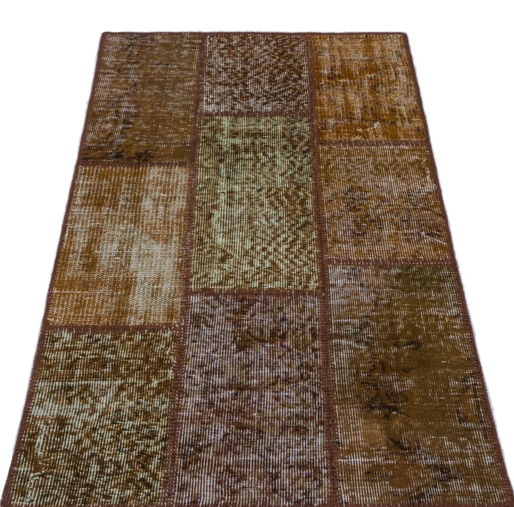 Apex Patchwork Halı Kahve 26108 - görsel 3