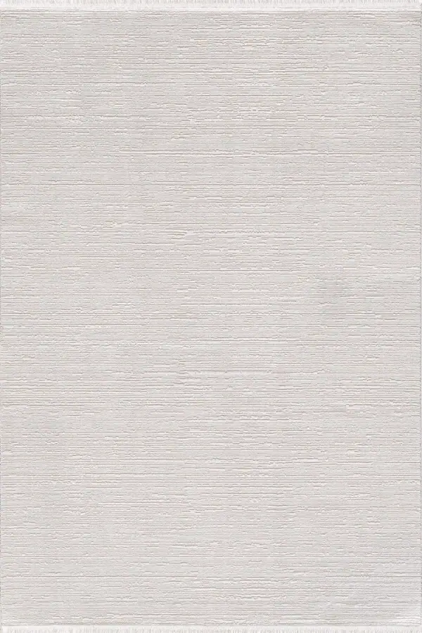 Pure White Modern Desenli Oturma Odası, Antre ve Mutfak Halısı