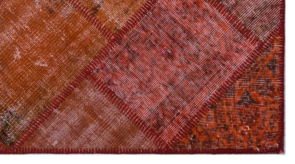Apex Patchwork Halı Kırmızı 25909 - görsel 4