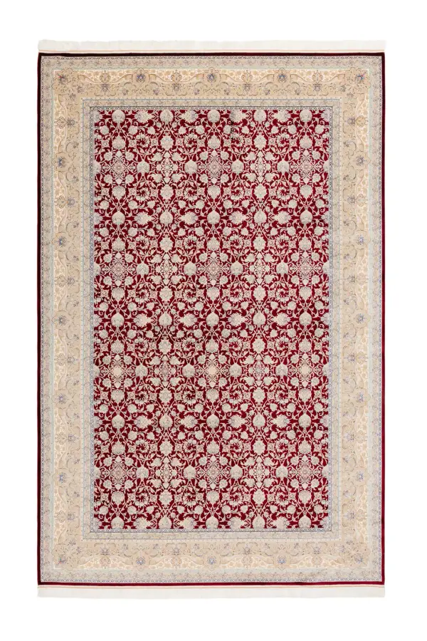 Royal Bordo, Kırmızı ve Mavi Salon Halısı RYL07