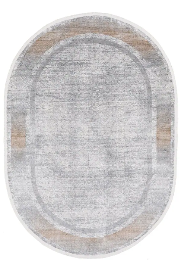 Clematis Oval Modern Klasik Salon ve Oturma Odası Halısı