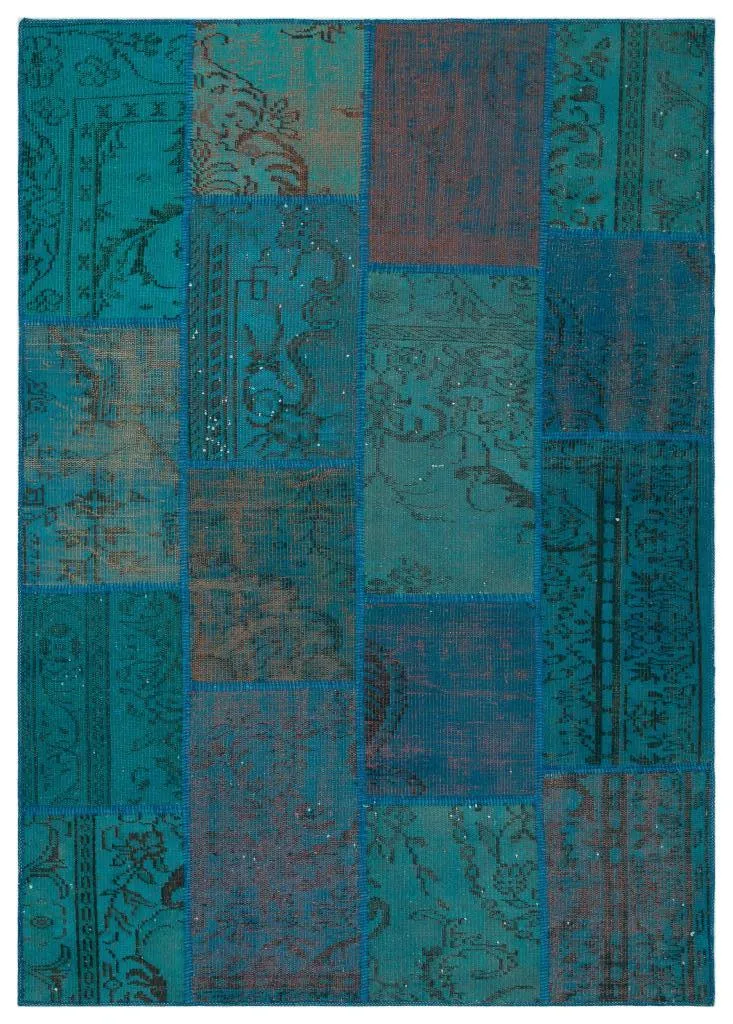 Apex Patchwork Unique Turkuaz 33888 - görsel 1