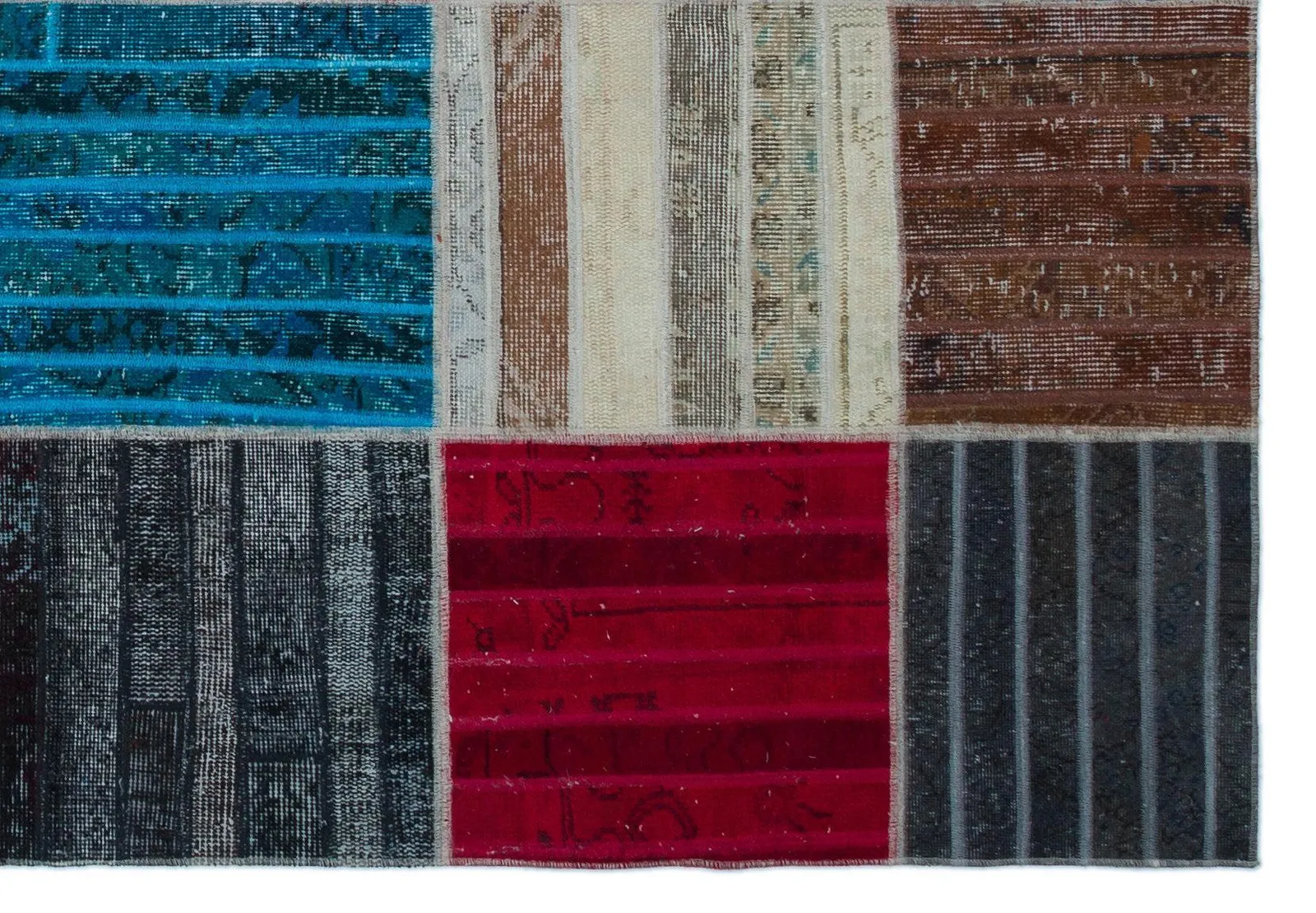 Apex Patchwork Unique Multi Naturel 24910 - görsel 4