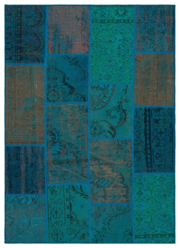 Apex Patchwork Unique Turkuaz 33915 - görsel 1