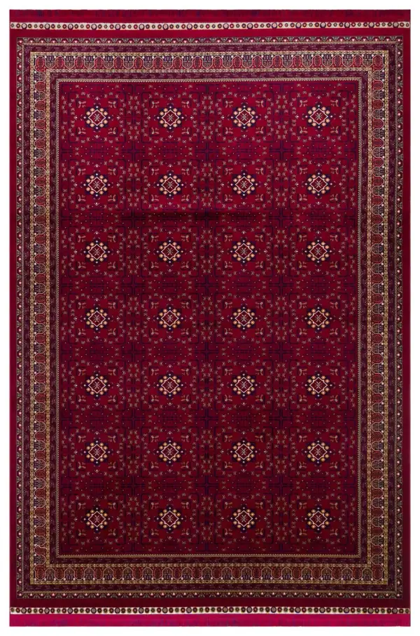 Eko Sateen Afghan SFG 03 Kırmızı