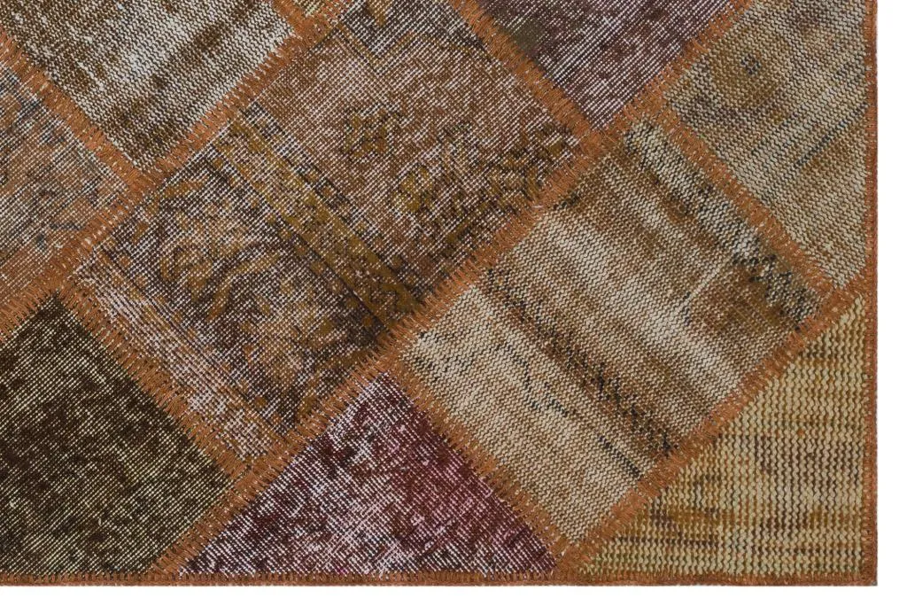 Apex Patchwork Unique Kahve 31110 - görsel 4