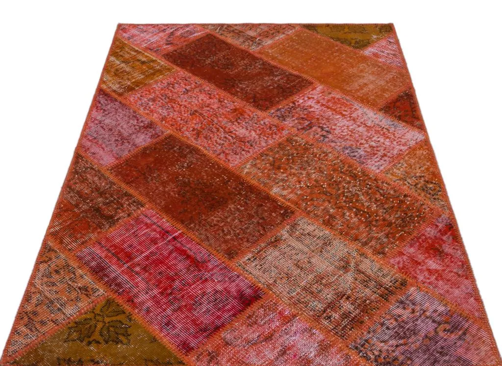 Apex Patchwork Halı Kırmızı 26707 - görsel 3