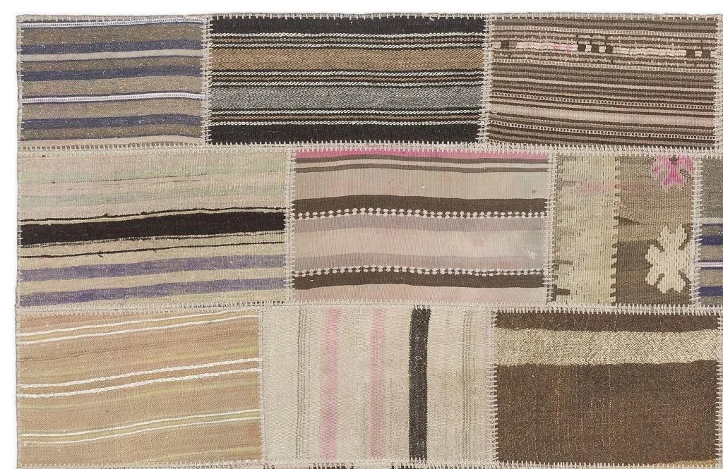 Apex Kilim Patchwork Unique Striped 1486 - görsel 2