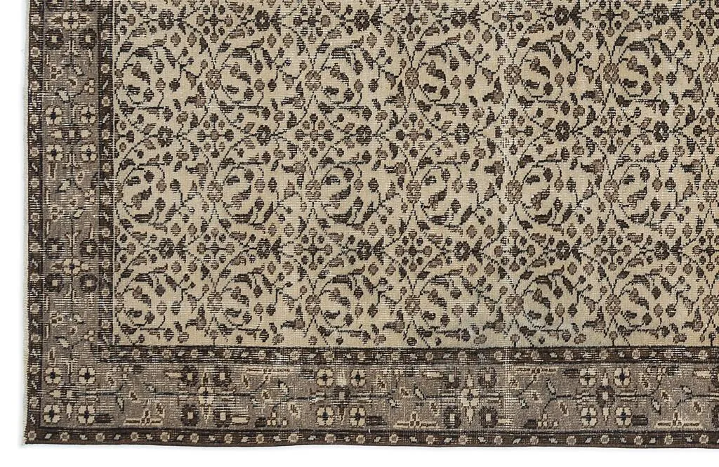 Apex Vintage Halı Naturel 9517 - görsel 4