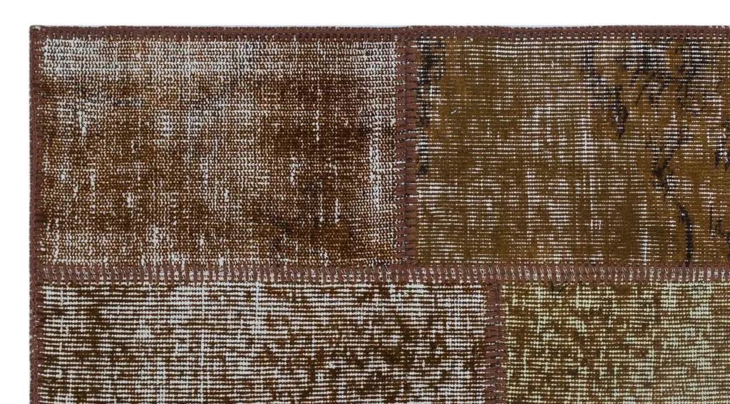 Apex Patchwork Halı Kahve 26223 - görsel 5