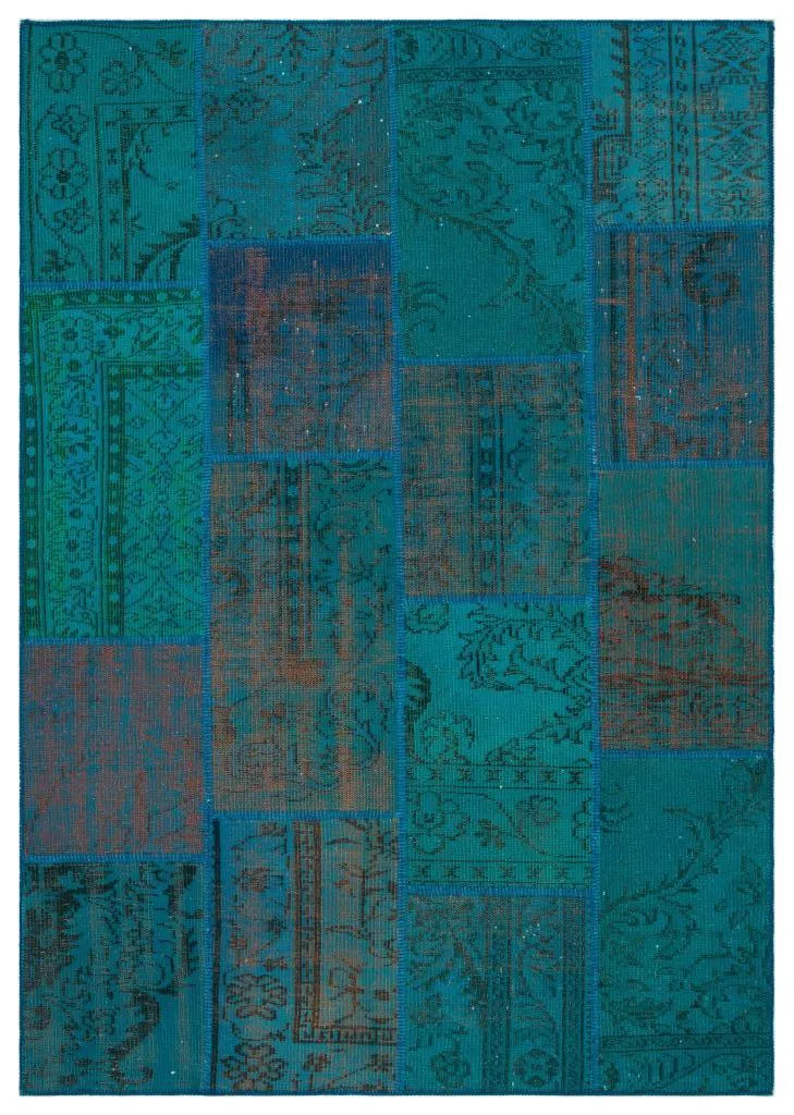 Apex Patchwork Unique Turkuaz 33893 - görsel 1