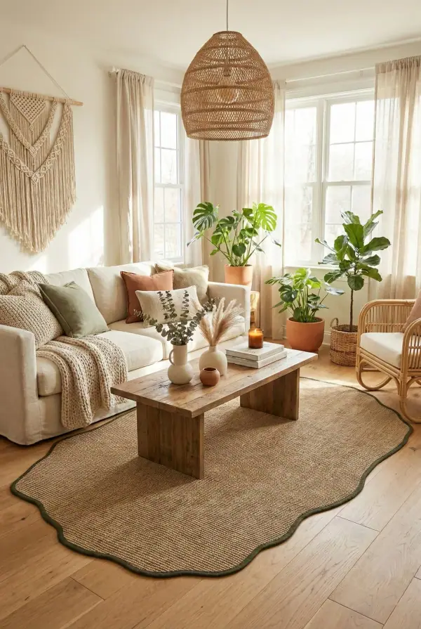 Canvas 1 Suit SU03 Jüt Amorf Sisal Halı